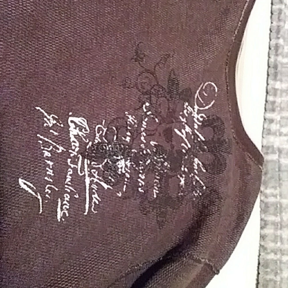 Mens large tagless reversible long sleeve